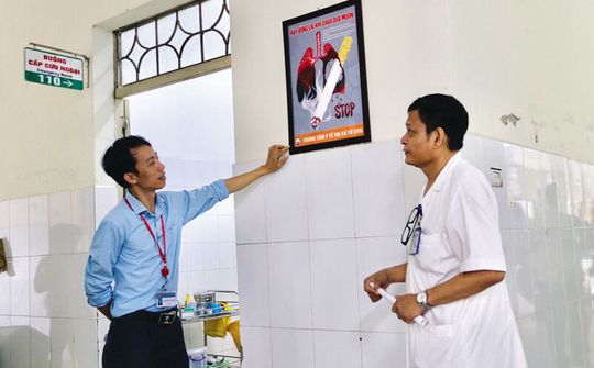 Bắc Ninh xây dựng nếp sống “không hút thuốc lá tại cơ sở y tế”