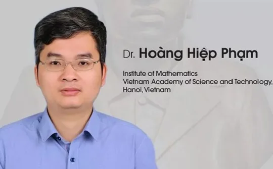 Giáo sư trẻ nhất Việt Nam giành Giải thưởng Ramanujan 2019