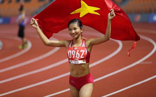 Chìa khóa giúp Điền kinh Việt Nam đứng số 1 Đông Nam Á