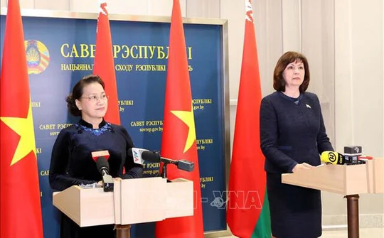 Việt Nam-Belarus tăng cường quan hệ truyền thống, hợp tác nhiều mặt