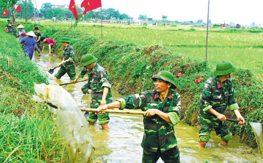 Xây dựng tiềm lực chính trị, tinh thần, kinh tế, xã hội bảo đảm tốt cho khu vực phòng thủ tỉnh Bắc Ninh