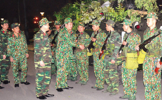 Xứng đáng là lực lượng chính trị trung thành, tin cậy của Đảng bộ, chính quyền và nhân dân Bắc Ninh