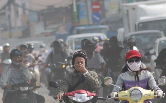 Trên 50 điểm quan trắc không khí miền Bắc ở ngưỡng rất có hại sức khỏe