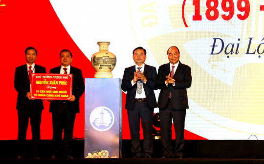 Thủ tướng Nguyễn Xuân Phúc dự kỷ niệm 120 năm thành lập huyện Đại Lộc (Quảng Nam)