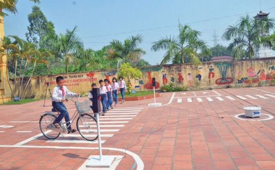 Bắc Ninh nhân rộng mô hình an toàn khi đến trường và về nhà