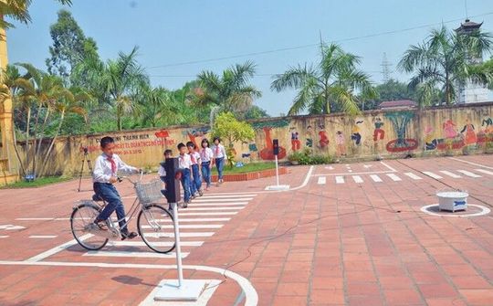 Bắc Ninh nhân rộng mô hình an toàn khi đến trường và về nhà