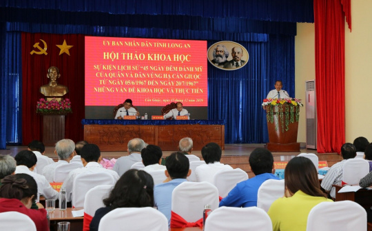 Thể hiện truyền thống quật cường của quân dân Long An