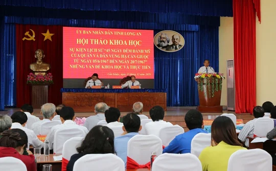 Thể hiện truyền thống quật cường của quân dân Long An