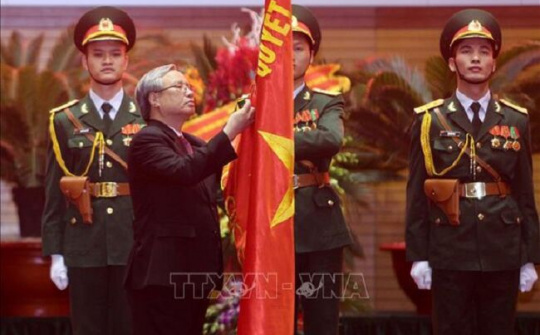 Tổng cục Chính trị Quân đội nhân dân Việt Nam đón nhận Huân chương