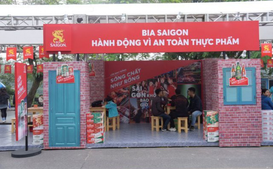 Sabeco khẳng định chất lượng qua cam kết sản xuất thực phẩm an toàn