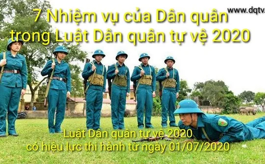 Đảm bảo Luật Dân quân tự vệ được thực hiện thống nhất trên cả nước