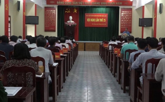 Kim Động (Hưng Yên) tích cực chuẩn bị đại hội đảng bộ các cấp