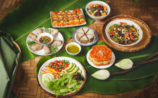 Hội chợ Tết thuần chay độc đáo tại Hà Nội