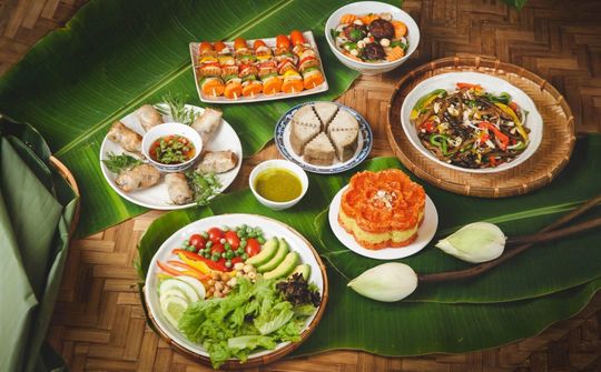 Hội chợ Tết thuần chay độc đáo tại Hà Nội
