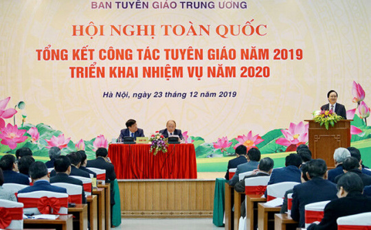 Hội nghị toàn quốc Tổng kết công tác tuyên giáo năm 2019