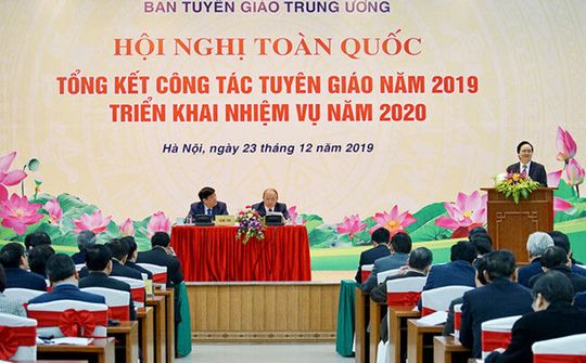 Hội nghị toàn quốc Tổng kết công tác tuyên giáo năm 2019