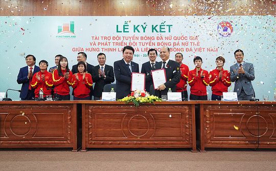 Tài trợ 100 tỷ đồng cho Đội tuyển bóng đá nữ Quốc gia - Hưng Thịnh Land góp phần hướng "các cô gái trẻ" đến sân chơi World Cup