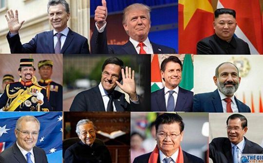 'Điểm danh' một số nhà lãnh đạo thế giới đến Việt Nam năm 2019