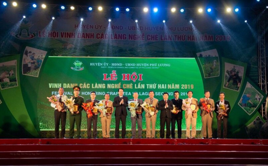 Lễ hội vinh danh các Làng nghề chè huyện Phú Lương lần thứ 2 năm 2019