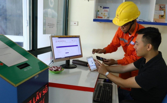 EVN kết nối tất cả các dịch vụ điện mức độ 4 vào Cổng Dịch vụ công