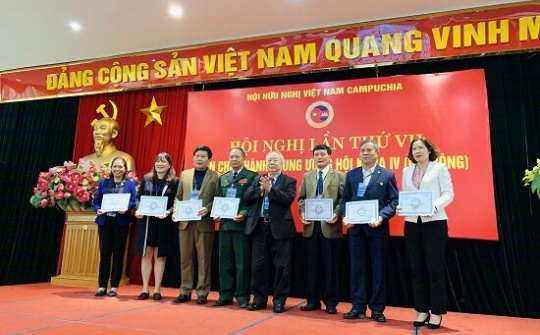 Hội Hữu nghị Việt Nam - Campuchia: Nhiều kết quả đáng ghi nhận trong năm 2019