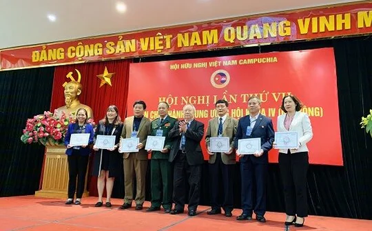 Hội Hữu nghị Việt Nam - Campuchia: Nhiều kết quả đáng ghi nhận trong năm 2019