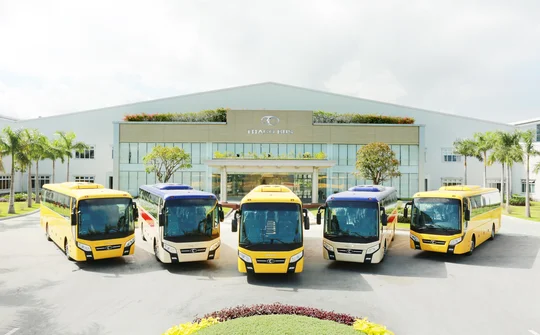 Quảng Nam: Xuất khẩu xe bus Thaco sang Philippines