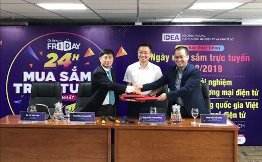 Khai trương Gian hàng quốc gia Việt Nam trên sàn thương mại điện tử