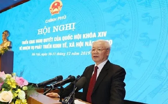 Tổng Bí thư, Chủ tịch nước phát biểu tại Hội nghị Chính phủ với các địa phương