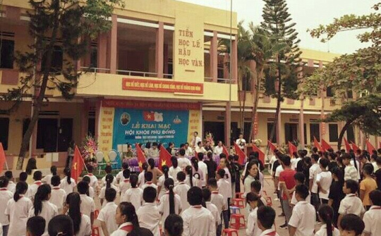 Tp Thanh Hóa: Thêm 6 trường trung học cơ sở, tiểu học và trung học cơ sở đạt chuẩn quốc gia