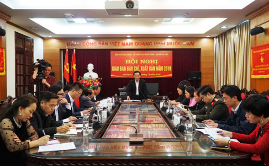 Thái Bình: Tổng kết công tác báo chí, xuất bản năm 2019