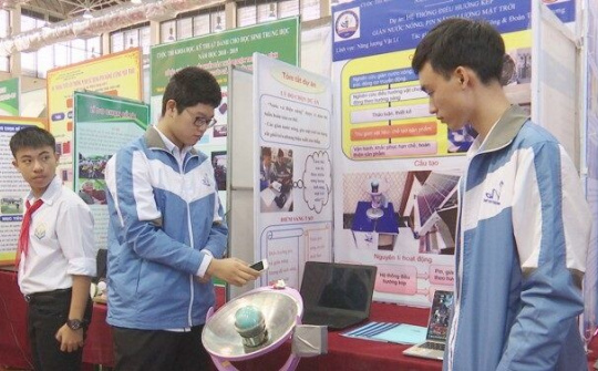 9 dự án tại Bắc Ninh tham dự Cuộc thi khoa học kỹ thuật toàn quốc năm 2019