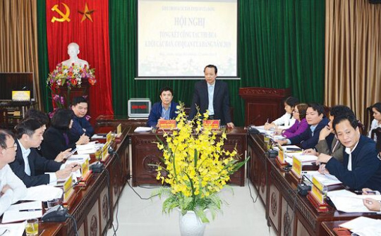 Đảng bộ tỉnh Bắc Ninh tổng kết công tác thi đua, khen thưởng năm 2019