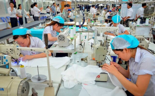 Ngành dệt may Việt Nam dự kiến tăng trưởng 7,55% trong năm 2019