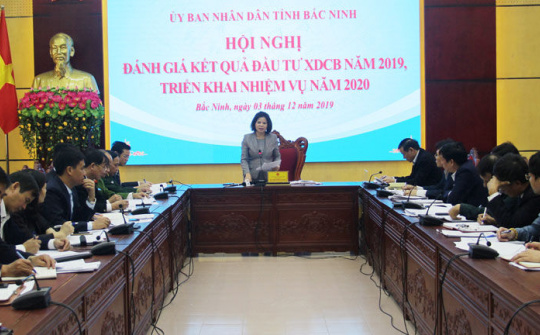 Bắc Ninh tổng kết nhiệm vụ đầu tư xây dựng cơ bản