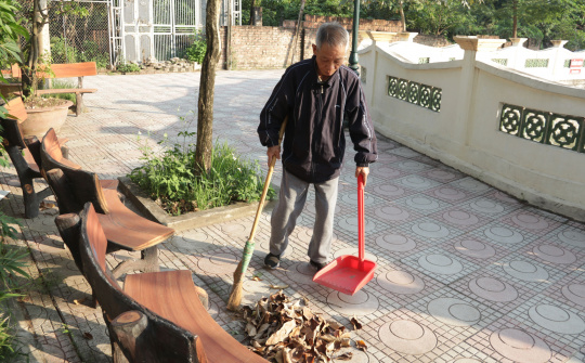 Bỏ 1,8 tỷ đồng cải tạo ao làng hôi thối thành công viên