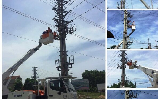 Công nghệ sửa chữa điện nóng (Hotline): Nét đột biến mang đến sự hài lòng cho khách hàng tại PC Ninh Bình