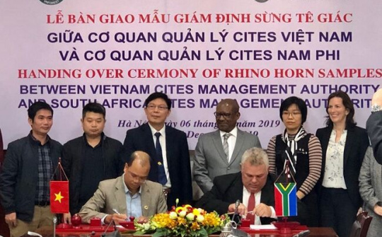 Kiên quyết đấu tranh với tội phạm động thực vật hoang dã