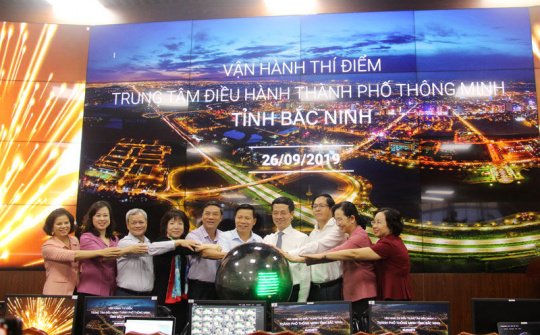 Bắc Ninh thành lập trung tâm điều hành thành phố thông minh, bước đột phá nâng cao năng lực quản lý