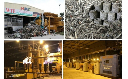 Chuyển hoá rác công nghiệp, nylon thành điện năng – Điện rác