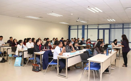 Hội thảo “ Train the Trainers “ dành cho giảng viên trường đại học về tài chính, kế toán, kinh doanh của Việt Nam