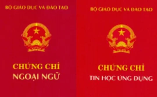Thẩm định điều kiện tổ chức cấp chứng chỉ ngoại ngữ và chứng chỉ ứng dụng công nghệ thông tin