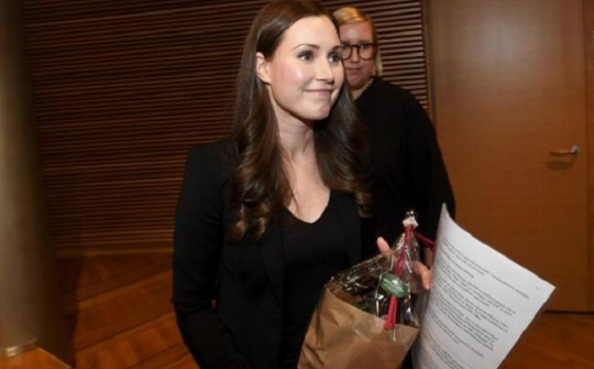 Phần Lan có Thủ tướng nữ 34 tuổi