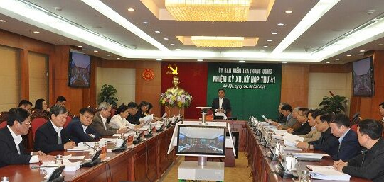 Ủy ban Kiểm tra Trung ương kết luận kỳ họp 41
