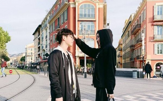 Huyền My khoe em trai cao 1m74, điển trai như hot boy