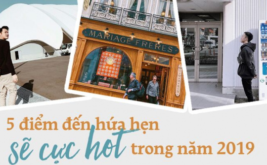 5 địa điểm du lịch này hứa hẹn sẽ cực hot trong năm 2019