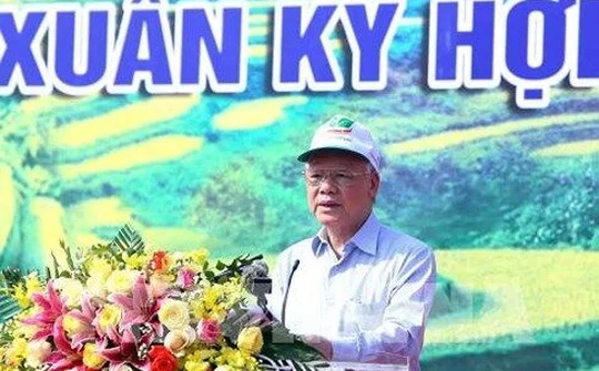 Tổng Bí thư, Chủ tịch nước Nguyễn Phú Trọng phát động 'Tết trồng cây đời đời nhớ ơn Bác Hồ' Xuân Kỷ Hợi 2019