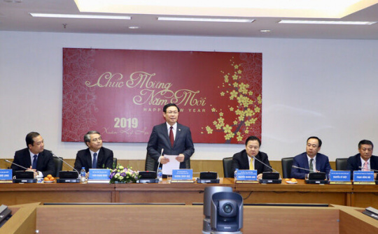 Phó Thủ tướng Vương Đình Huệ thăm, làm việc với Ủy ban Quản lý vốn Nhà nước tại doanh nghiệp