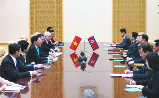 Phó Thủ tướng Phạm Bình Minh thăm chính thức CHDCND Triều Tiên