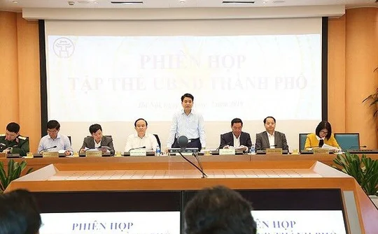 Hà Nội: Xem xét, thông qua 8 nội dung thuộc thẩm quyền
